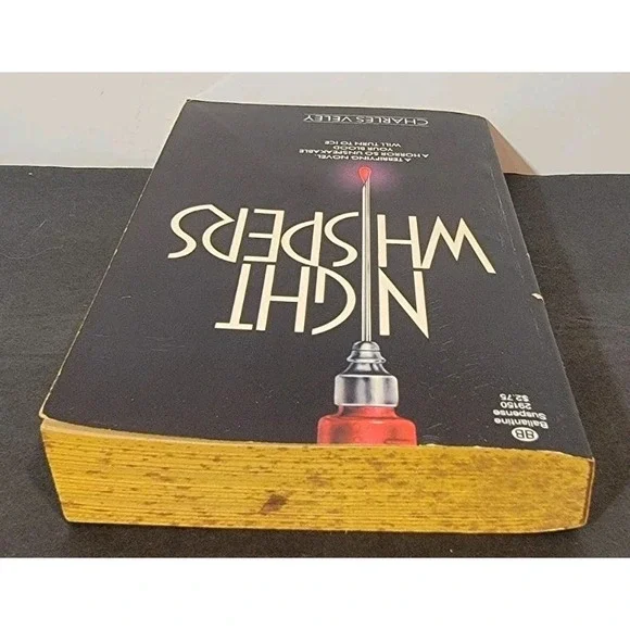 1981 Night Whispers by Veley, Charles 1st Edition Classic Mystery Paperback Book - Picture 6 of 7